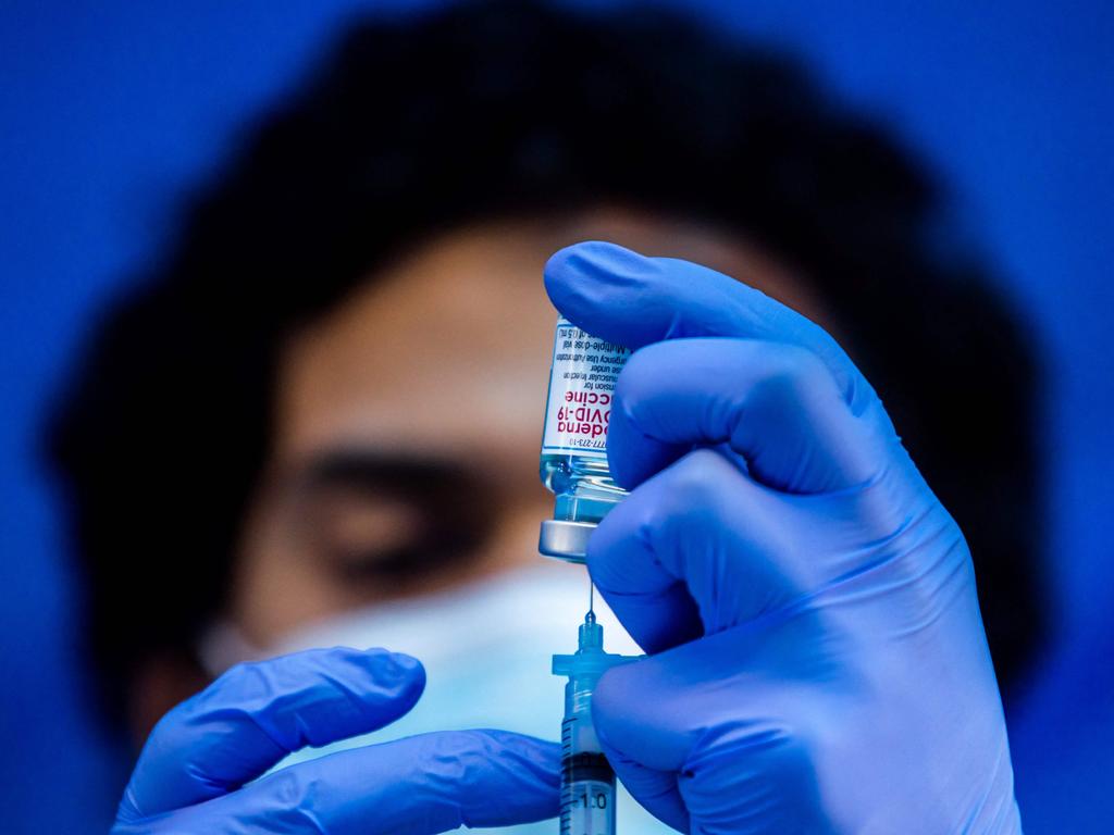 Experts have said these vaccine breakthrough cases will likely pop up in Australia as well. Picture: Apu Gomes/AFP