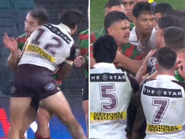 The controversial moment was a flashpoint. Photo: Fox Sports