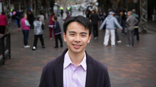 Justin Li is one of the organisers of the celebrations