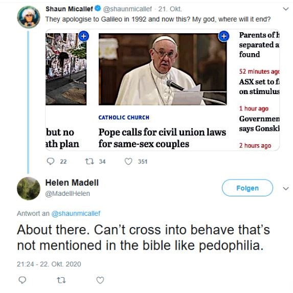 A Labor candidate running in the federal election repeatedly attacked the late Pope Francis and the Catholic Church for 