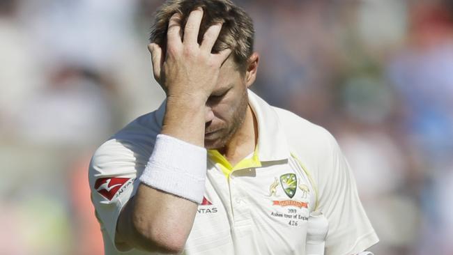 Australia's David Warner endured a rough time at The Ashes