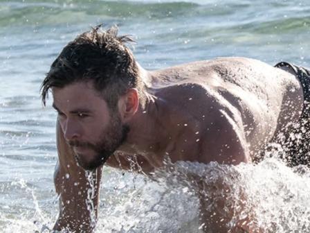 Chris Hemsworth trainer supplied image