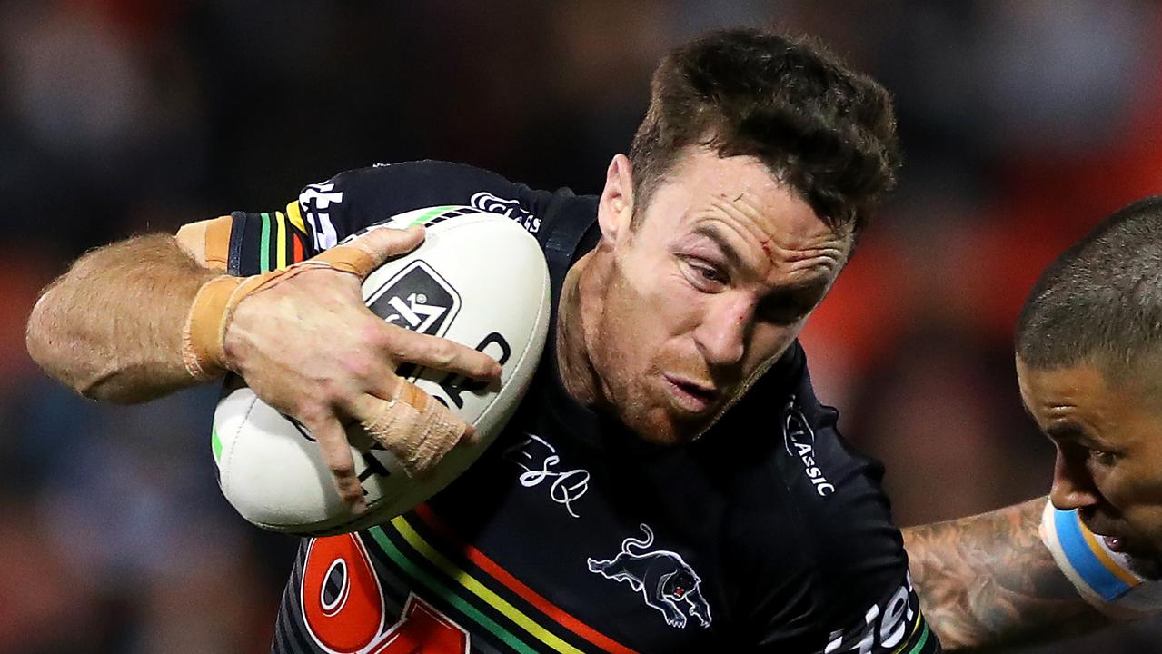 James Maloney backed up for the Panthers after his Origin triumph with the Blues.