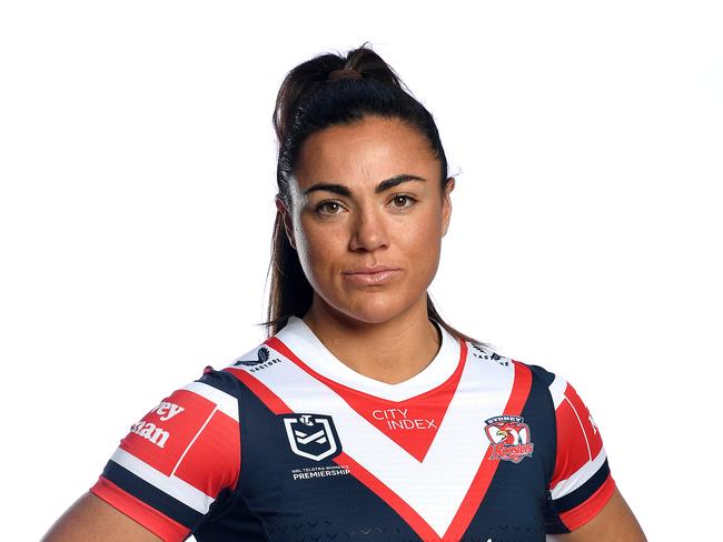 NRLW- Sydney Roosters Headshots . Millie Elliott Picture: NRL Photos/Gregg Porteous