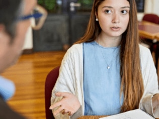 Gen Z'ers are losing their confidence and want their parents with them at job interviews. Source: iStock