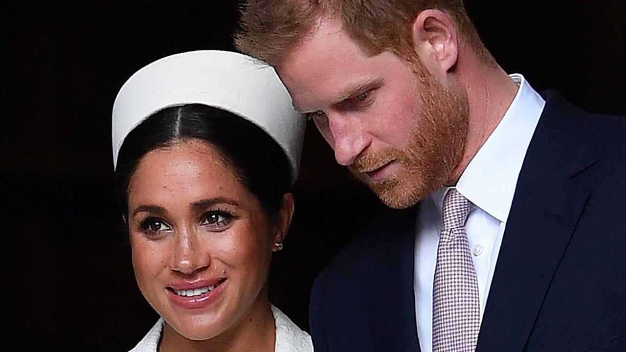 The Duchess and Duke of Sussex pictured attending a Commonwealth Day Service at Westminster Abbey last month. Picture: AFP