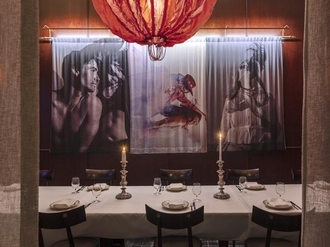 Old World glamour inside Eleven Barrack. Picture: Supplied