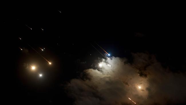 Iran fired dozens of missiles at Israel at the start of October. Picture: Menahem Kahana / AFP