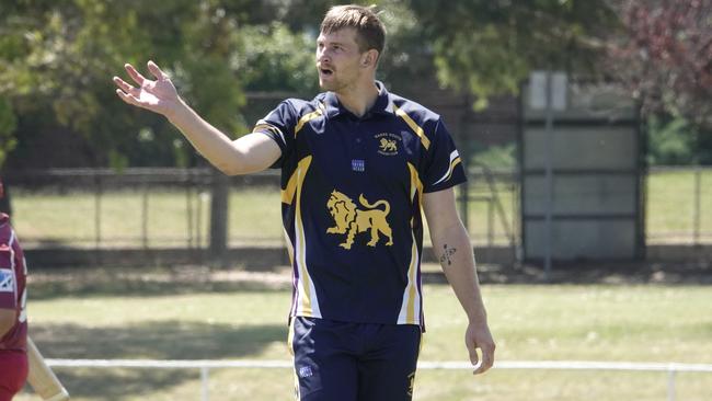 DDCA: Narre South bowler Zac Wilson. Picture: Valeriu Campan