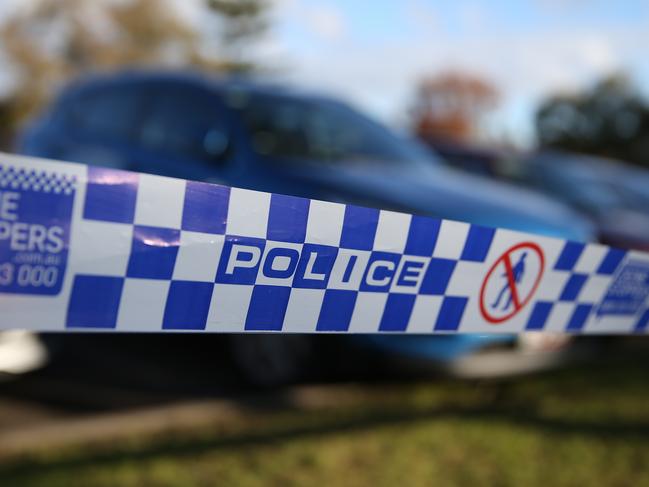 MELBOURNE, AUSTRALIA- NewsWire Photos June 25 2022,  Generic View of Police line tape at a crime scene.Picture: NCA NewsWire /Brendan Beckett