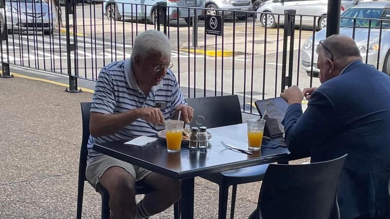 Mr Zumbo with United Australia Party leader Craig Kelly Picture: Supplied