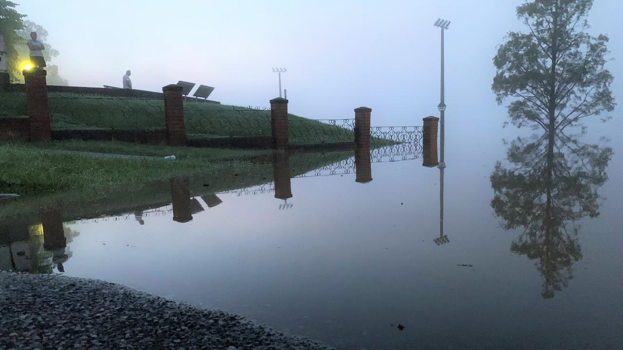 The Clarence River passed the major flood level of 5.4m and was approaching the 6m mark at Prince St, Grafton at 6.30am on Wednesday, 24th March, 2021.