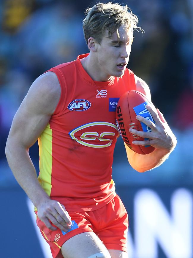 Gold Coast has decided to take pick No.3 for Tom Lynch when he departs. Picture: AAP