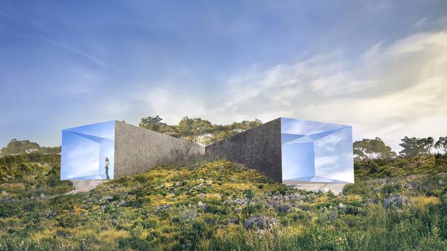 Doug Aitken, Transformer for Project X. Artist impression. Image courtesy :copyright: Doug Aitken and DarkLab