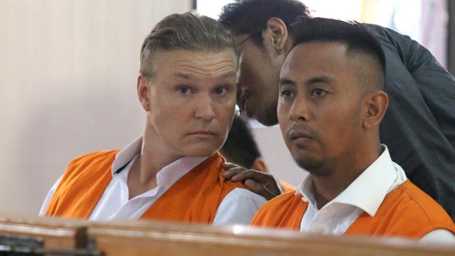 Australian David Van Iersel and William Cabantog were jailed last year. Photo. Lukman S.Bintoro