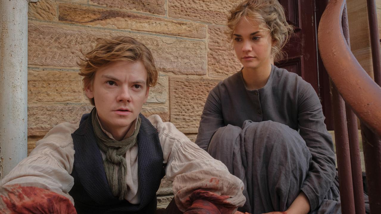 The Artful Dodger Maia Mitchell and Thomas Brodie Sangster on