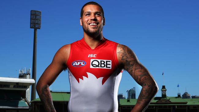 New Swan Lance Franklin. Picture: Phil Hillyard