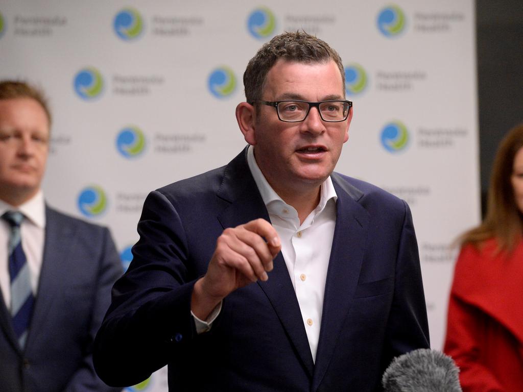 Victorian Premier Daniel Andrews had been criticised for the Belt and Road Initiative deal. Picture: NCA NewsWire/Andrew Henshaw