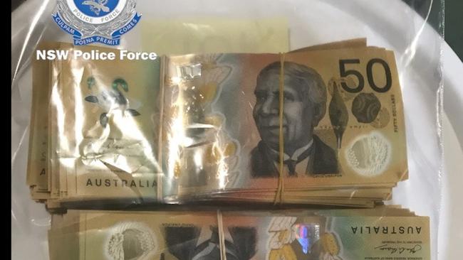 DRUG BUST: Officers from Richmond Police District will alleged they found and seized $20,000 in cash and prohibited drugs when they executed a search warrant in East Lismore on March 24, 2021.