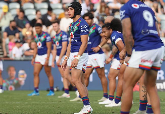 Reece Walsh announced himself for the Warriors (Photo by Ashley Feder/Getty Images)