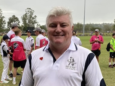 Stuart MacGill on Oakes Oval at Lismore earlier this year.