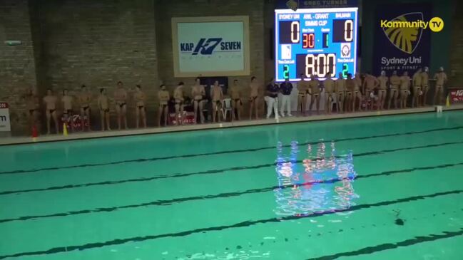 Replay: Sydney Uni Lions v UTS Balmain Tigers (Men)—Australian Water Polo League Week 7