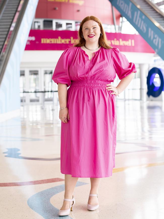 Georgia Dulley is “ecstatic” to be a featured artist. Picture: Monique Harmer