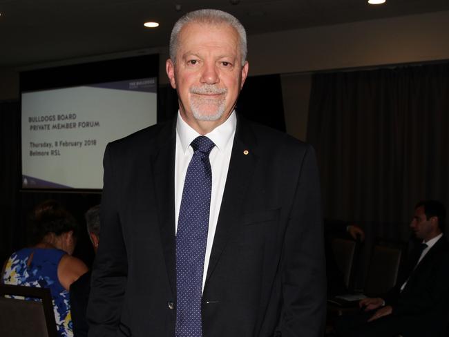 George Peponis at the Canterbury board Q &amp; A held at Club Belmore. Picture: Christian Gilles