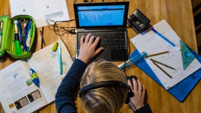 Businesses need to adopt more sophisticated cyber attack risk management tools as more employees work from home permanently. (Photo by JENS SCHLUETER / AFP)