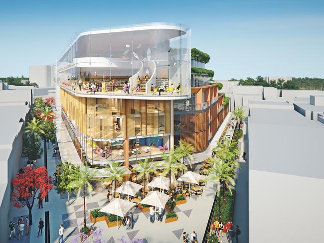 Artists impression of Whistler St redevelopment — Built Development Group &amp; Athas Holdings