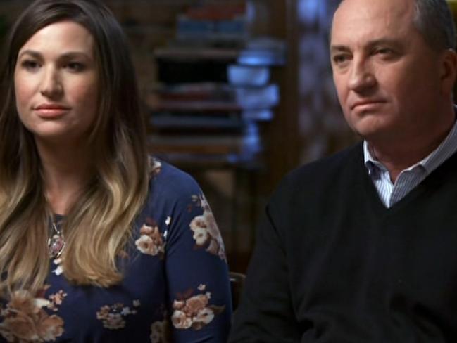 Barnaby Joyce has faced criticism for his tell-all interview with partner Vikki Campion on Channel 7’s Sunday Night program. Credit: Channel 7