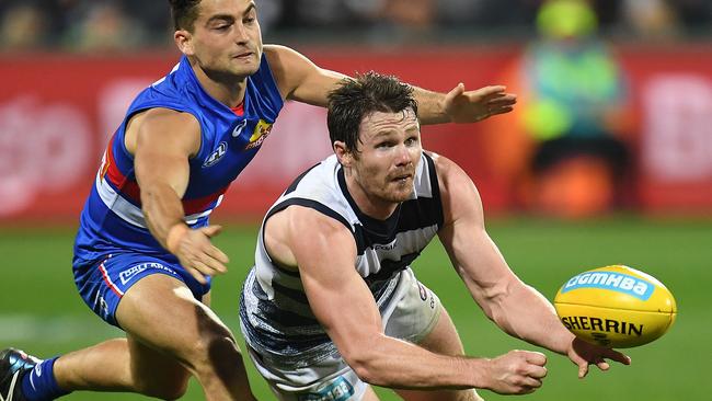 We are seeing more of this from Patrick Dangerfield this season.