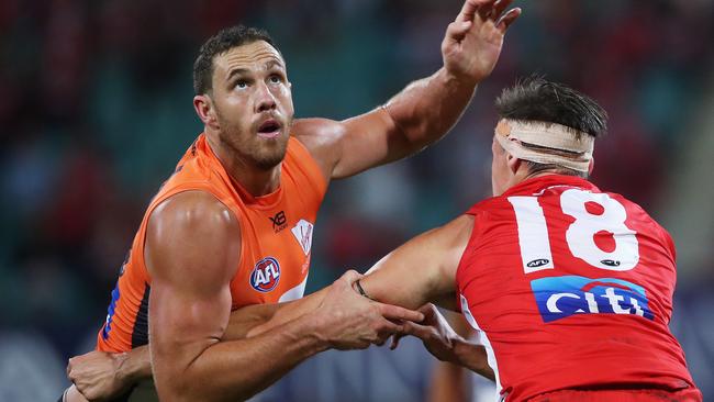 Shane Mumford says a win is all that matters for the Giants. Picture: Phil Hillyard