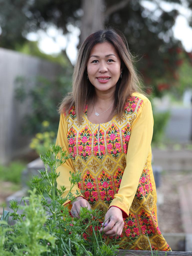 Ms Saeyim now works at the Cloverdale Community Centre, where she launched the Lotus Kitchen Project. Picture: Alan Barber