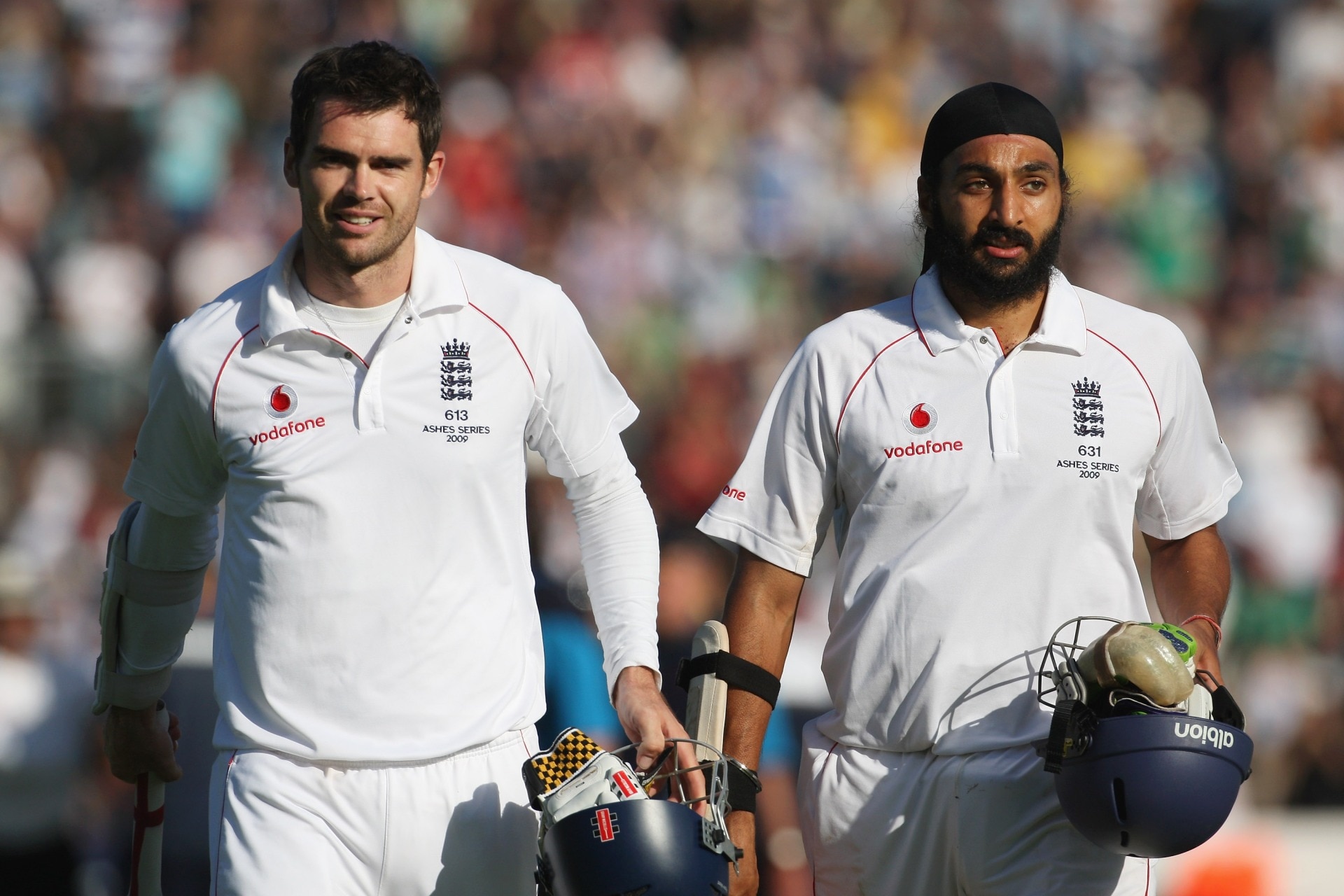 <h2>James Anderson and Monty Panesar hold on (2009)</h2><p>&nbsp;</p><p>Late in the game, Australia looked almost guaranteed a victory in Cardiff, needing to take care of two of England’s bowlers to achieve it. However, James Anderson and Monty Panesar had other ideas. Holding out for a nail biting 69 balls and salvaging a draw, keeping England’s series alive and helping them regain the ashes after being decimated in the series before.</p>