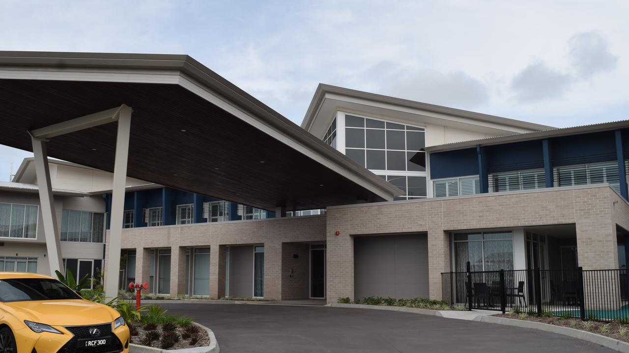 The front facade at the new Ozcare Mackay facility. Picture: Heidi Petith