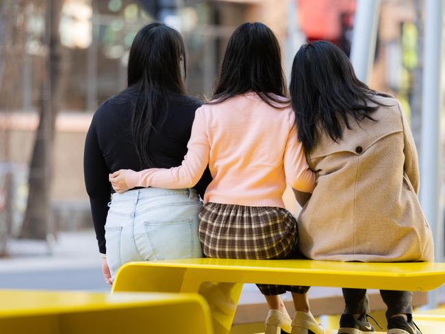 Photo is for weekend investigation story on Shincheonji Church of Jesus "cult" preying on vulnerable university students.SCJ recruiters loiter in Victorian universities, especially targeting people at University of Melbourne, RMIT, Monash and La Trobe. Picture: Jason Edwards