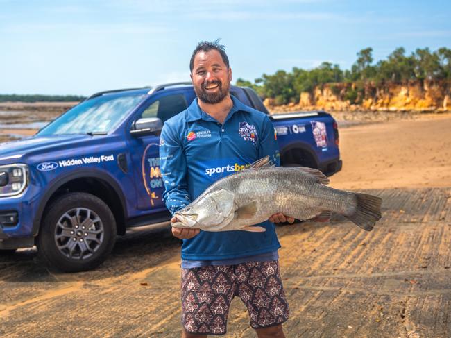 Alastair Lau is the 12th lucky fisho to reel in a $10,000 barra in Season 10 of the Million Dollar Fish.