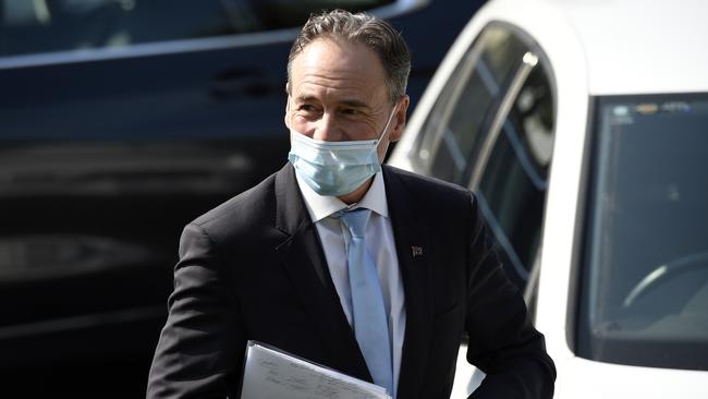 Health Minister Greg Hunt. Picture: NCA NewsWire / Andrew Henshaw