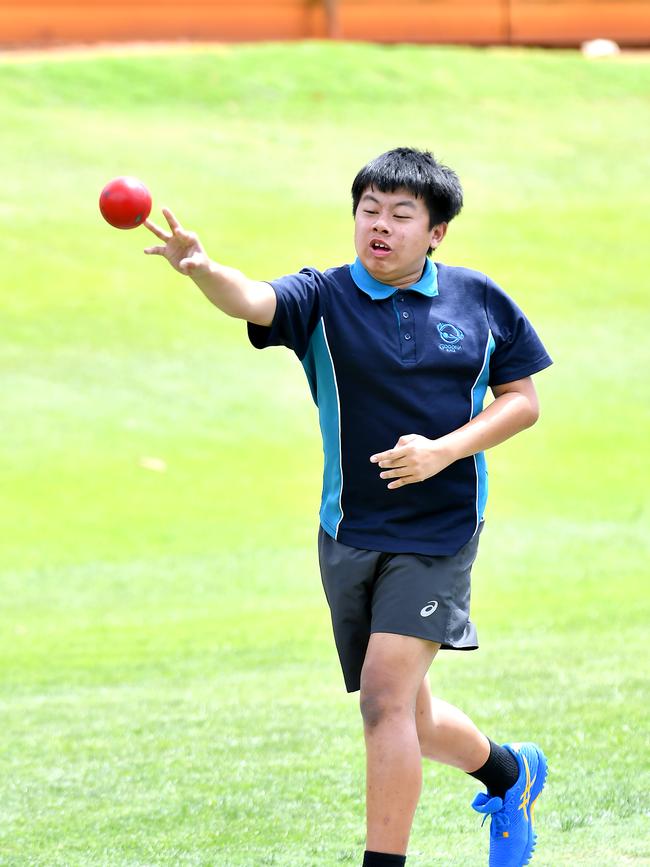 The Queensland All Schools track and field championships at QSAC. Saturday November 2, 2024. Picture, John Gass