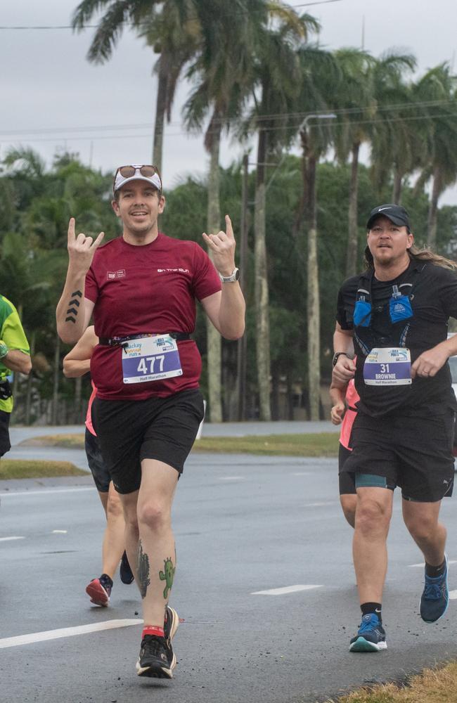 Gary Thomas at Mackay Marina Run Sunday 4 June 2023 Picture: Michaela Harlow