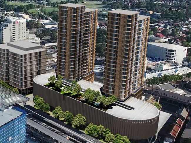 Artist impression of the redevelopment of the former The Store site in Newcastle West. Picture: Doma Group.