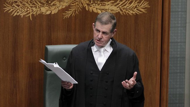 Timeline of Peter Slipper as Speaker