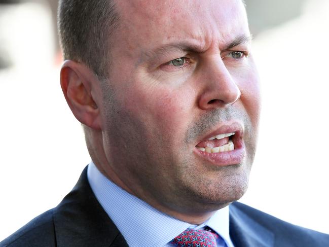 Federal Treasurer Josh Frydenberg visited Walker Seafoods in Mooloolaba to discuss issues faced by the fishing industry and by businesses on the Sunshine Coast with owners Heidi and Pavo Walker. Photo Patrick Woods / Sunshine Coast Daily.