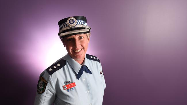 INspector NIcole Bruce at the Lismore Police Station. Photo Marc Stapelberg / The Northern Star