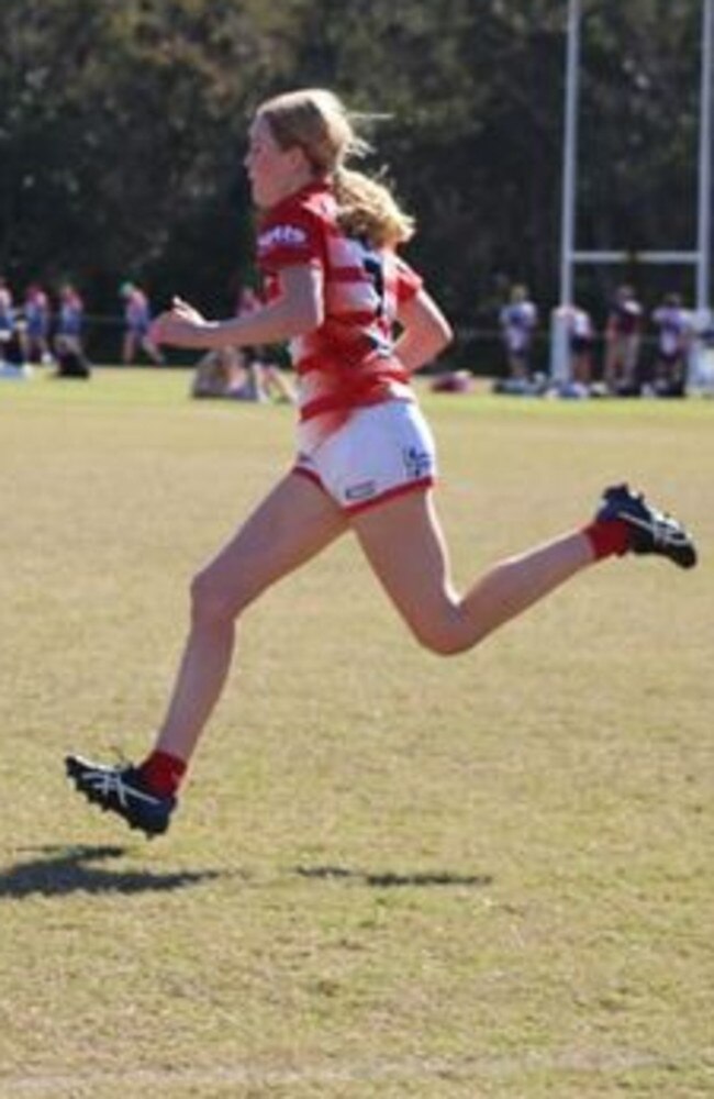 St John's College player Bridget Carter