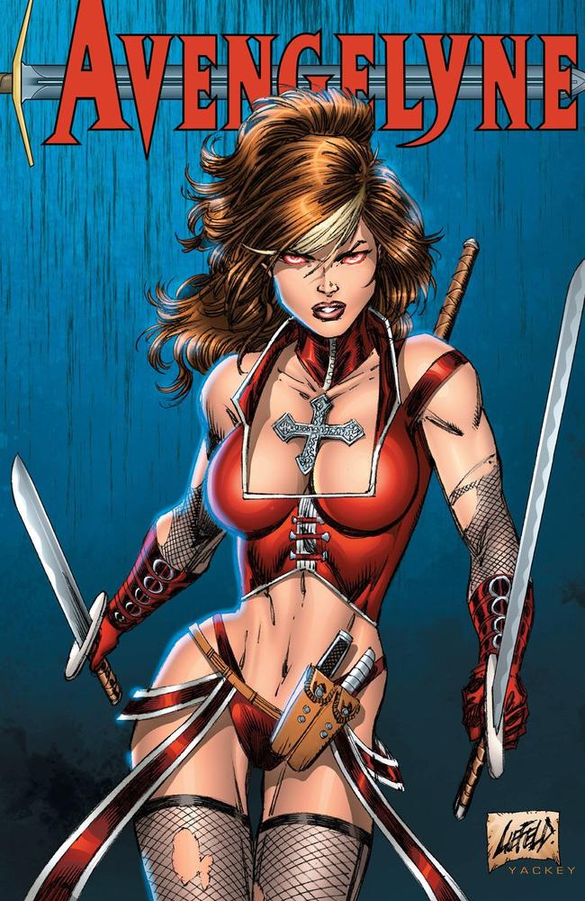 Avengelyne is a comic book character created by <i>Deadpool </i>co-creator Rob Liefeld back in 1995.