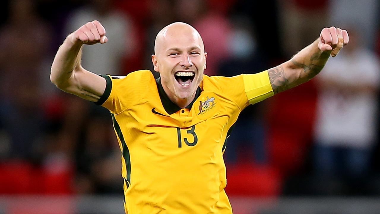Aaron Mooy delivered a sensational performance for Australia to seal victory over Peru. (Photo by Mohamed Farag/Getty Images)