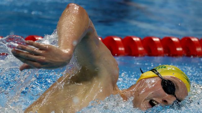 Mack Horton in action in Rio.