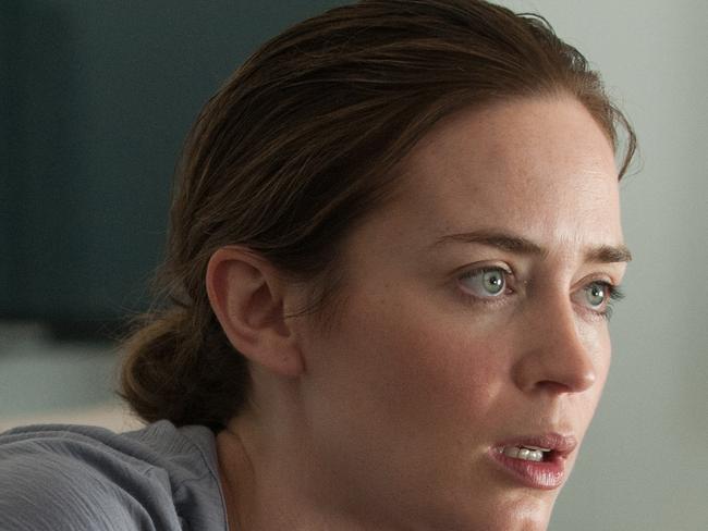 Emily Blunt in a scene from the film Sicario. Roadshow Pictures